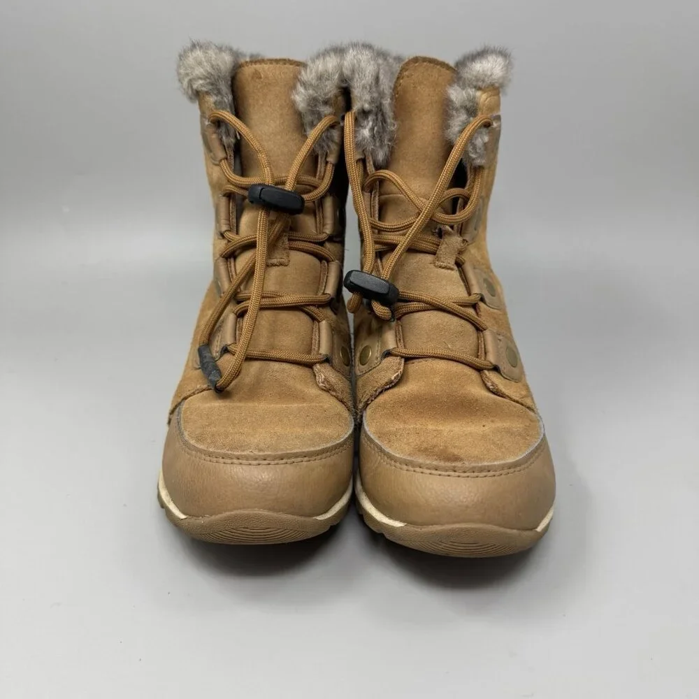 Sorel Kids' Whitney Short Waterproof Insulated Winter Boot Lace Youth Size 3